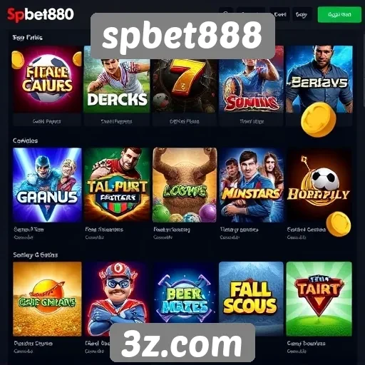 Análise do catálogo de jogos do spbet888